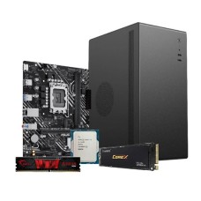 Lotus Office PC V1416, 14th Gen Intel Core i3 14100 16GB RAM Desktop PC (Without Monitor, KB and Mou)